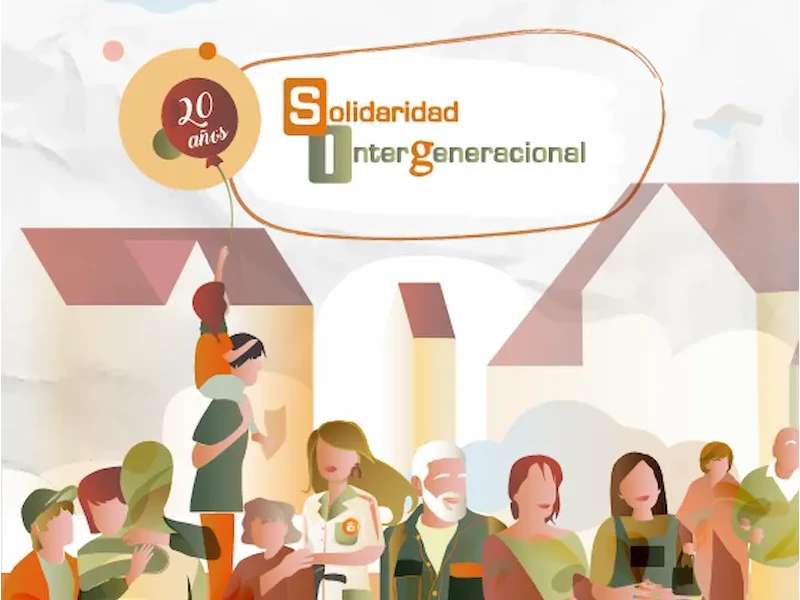 Portada del folleto de solidaridad Intergeneracional